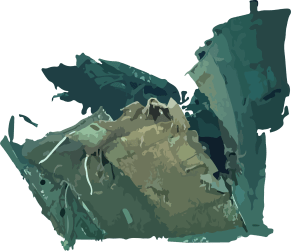 Image of a USS Johnston Shipwreck